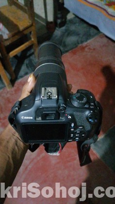 Canon EOS 1300d With 75-300